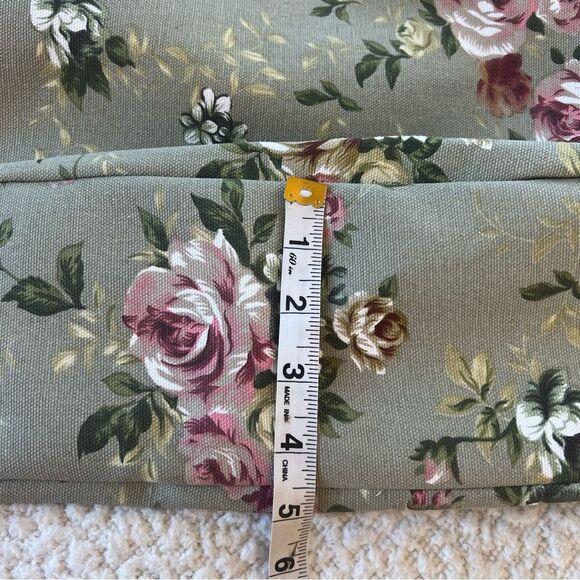 Farmhouse Is My Style Floral Green Cottage Boho Tote Bag - Picture 7 of 12